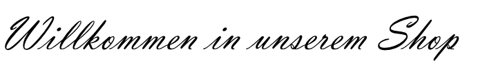 Willkommen in unserem Shop